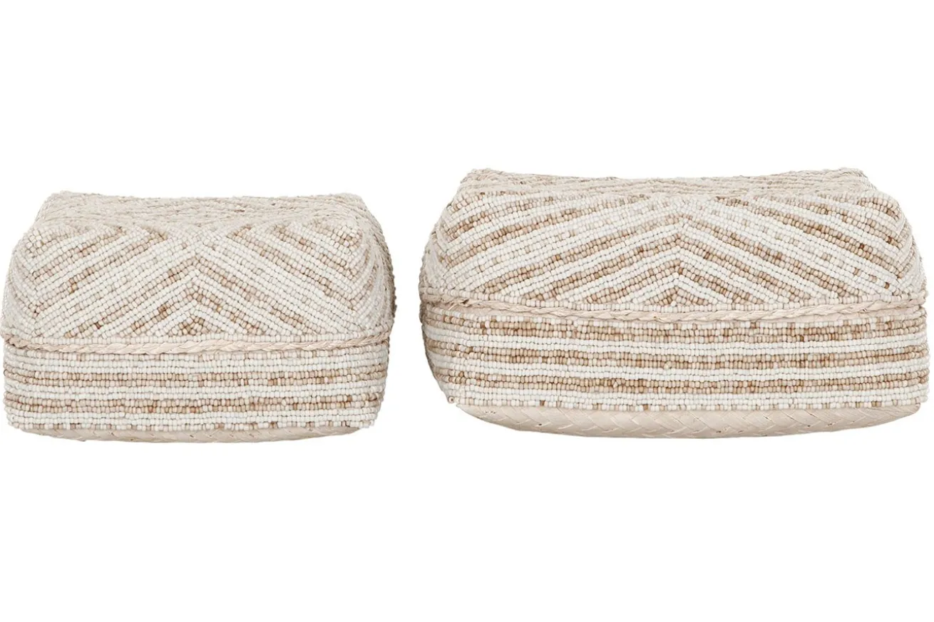 Körbe 2er Set Bambus natur