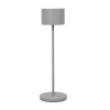 LED Tischleuchte Farol hellgrau