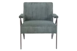 Loungesessel Marco Havana Cordstoff olivgrün