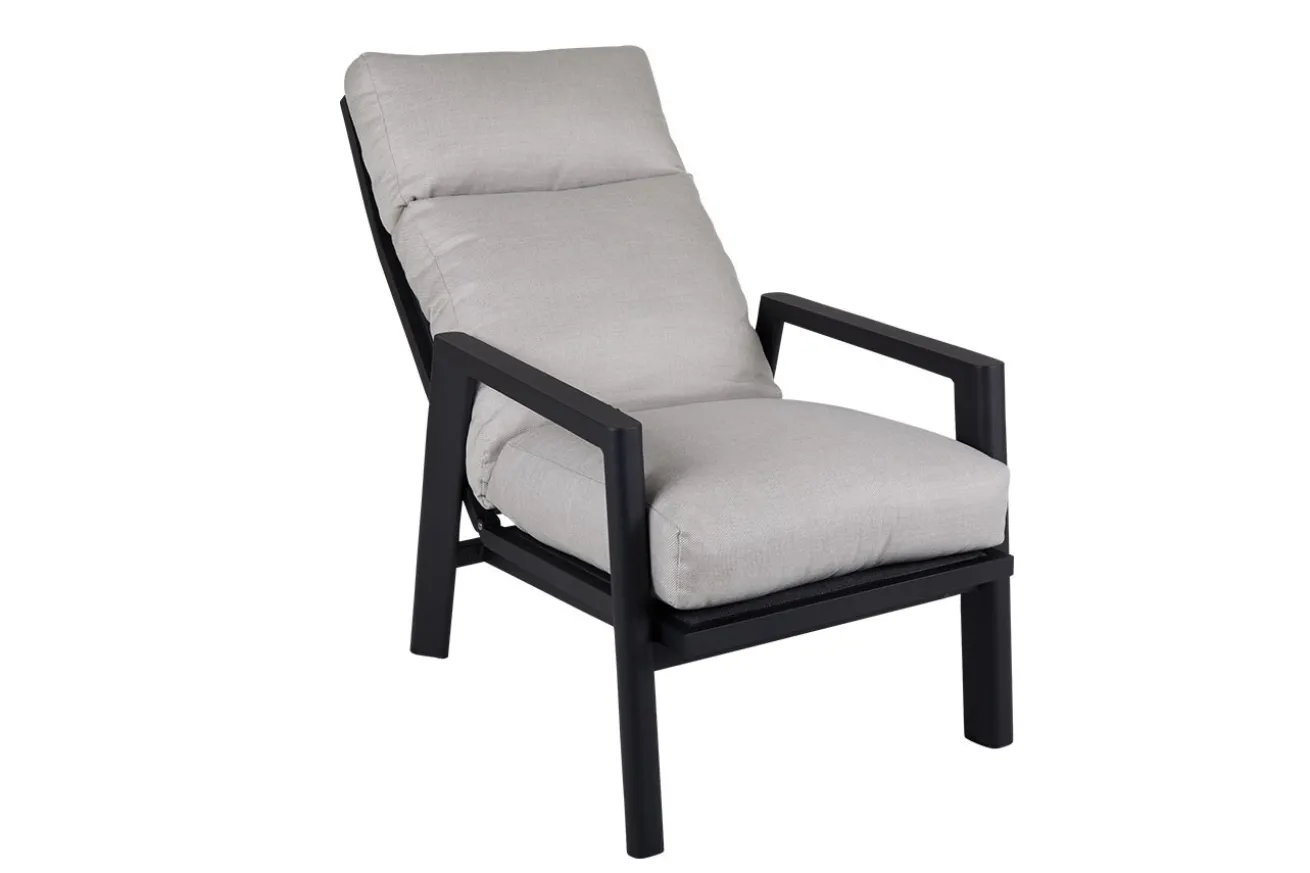 Loungesessel Slide verstellbar grau