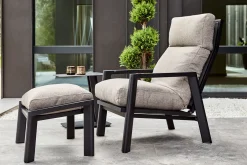Loungesessel Slide verstellbar grau