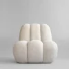 Lounge Sessel Toe Sheepskin weiss