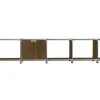 Lowboard System 180 Walnuss B 255 cm
