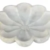 Marmorschale Flower flach D 23 cm H 4 cm
