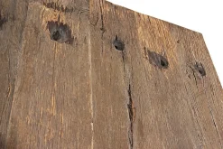 Massivholztisch Alteiche Eiche Metallgestell
