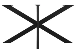 Mittelfuß Spider schmal 140cm