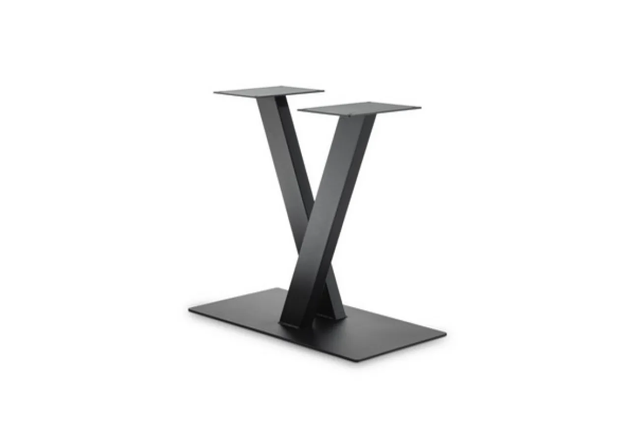 Mittelfuß "V" Stahl klein