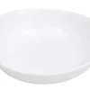 Müslischale Porcelino oval weiß H 4cm