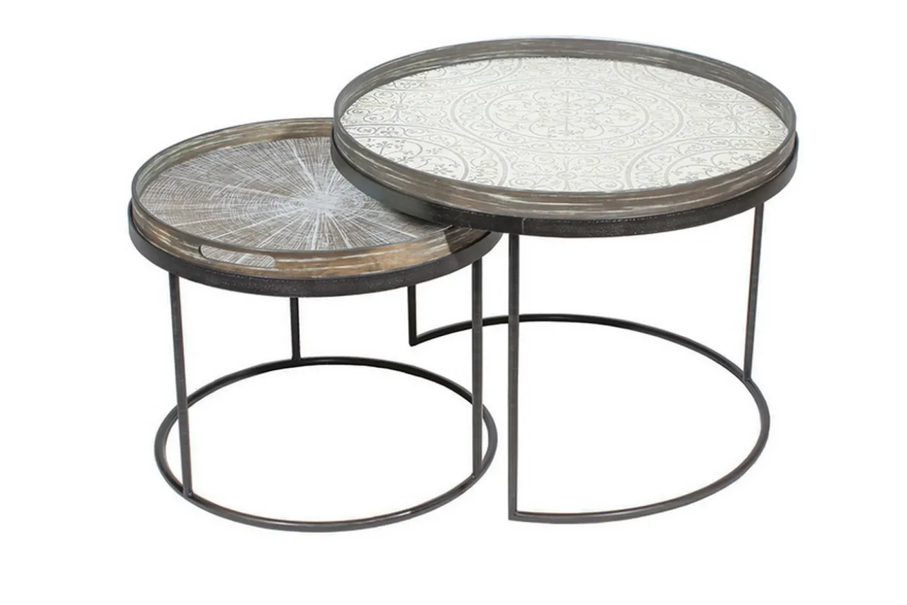 Notre Monde Couchtisch Gestell rund klein