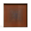 Notre Monde Tablett Slate Layered Dots D 61 cm