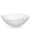 Obstschale Cesira Metall weiss 39 cm