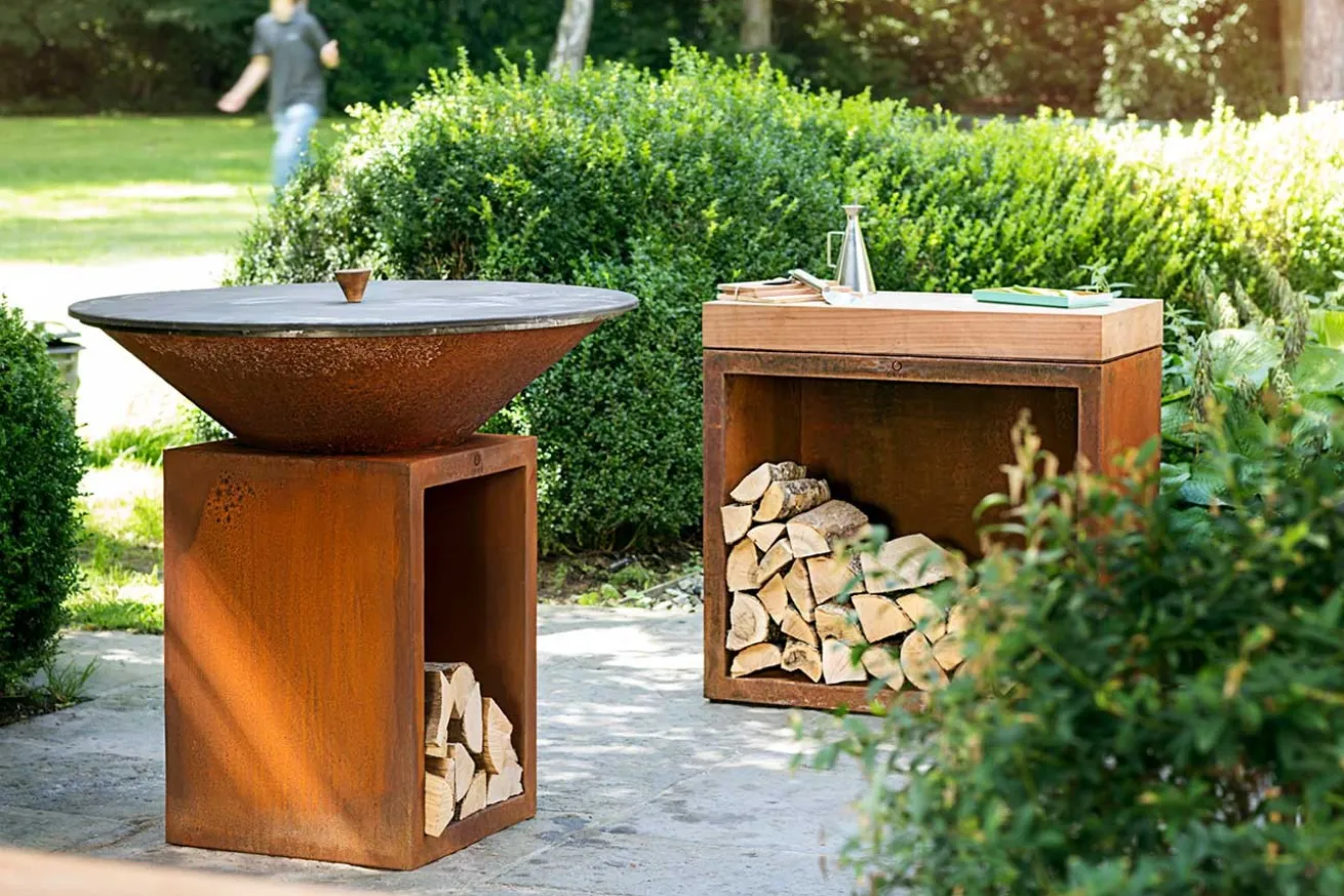 Ofyr Grill Classic Storage Corten 100 cm