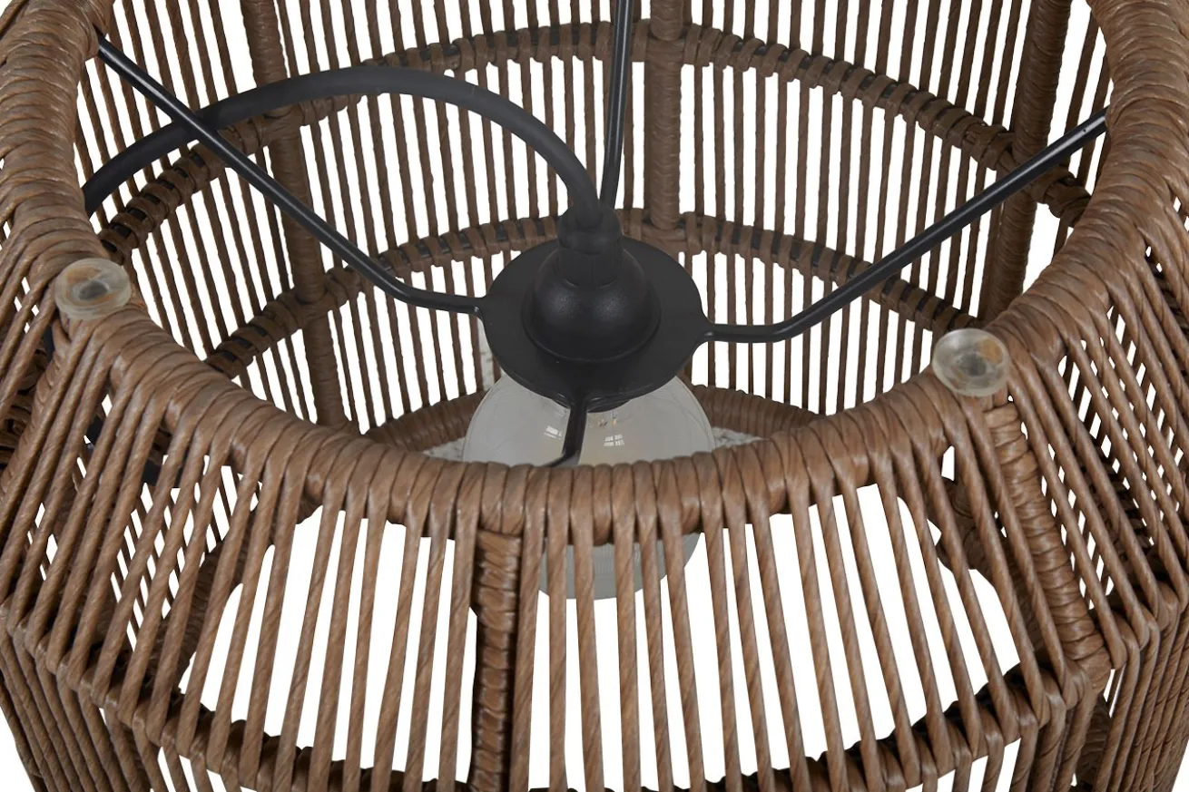 Outdoor-Beistelltisch Pamir braun
