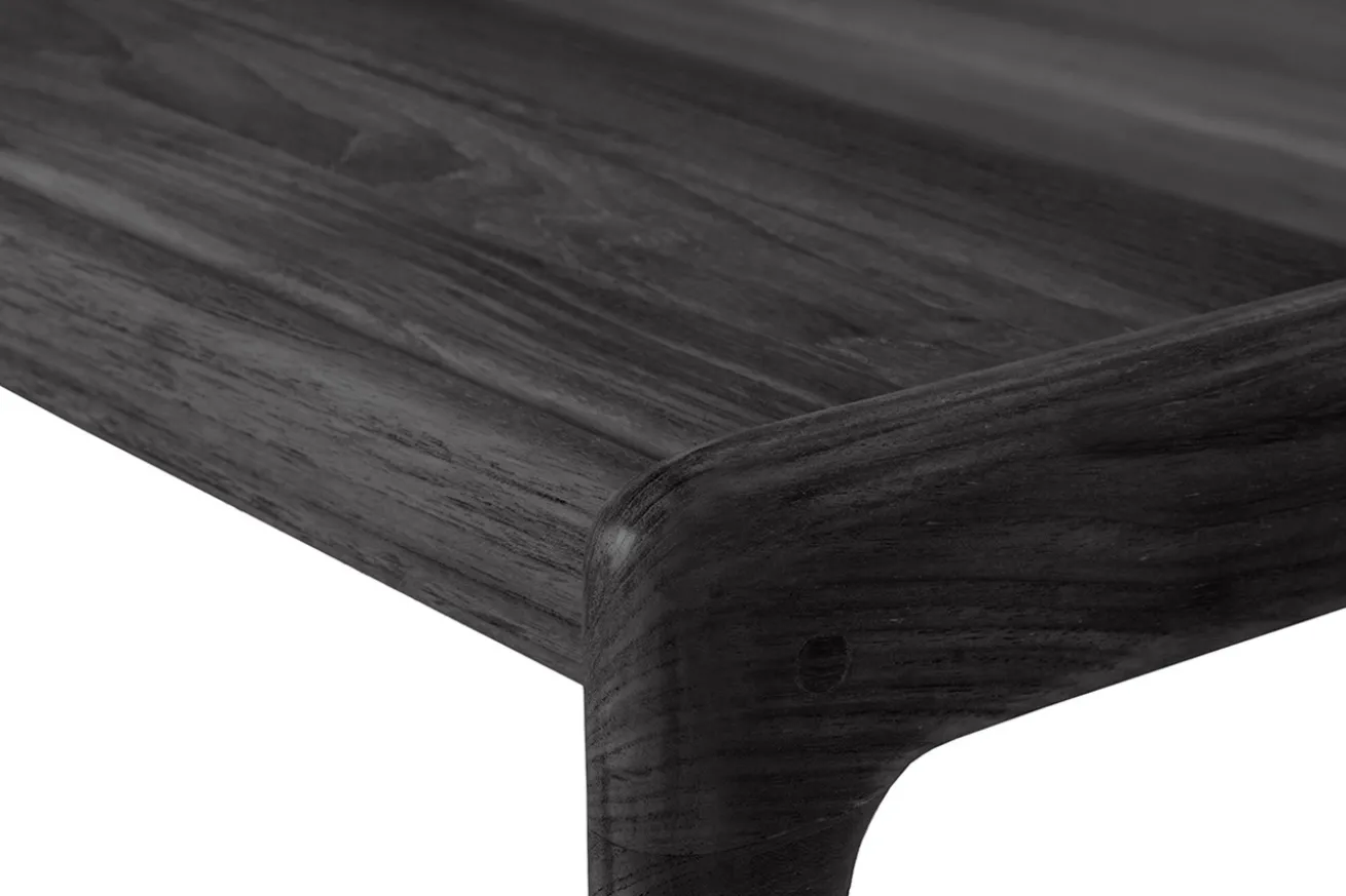 Outdoor Couchtisch Jack Teak schwarz