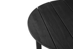 Outdoor Couchtisch Quatro Teak schwarz
