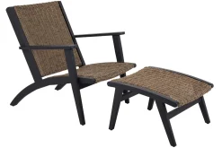 Outdoor Fußhocker Kira natur