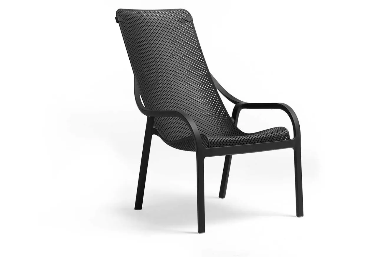 Outdoor Loungesessel Net schwarz
