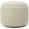 Outdoor Sitzhocker Donut rund natur