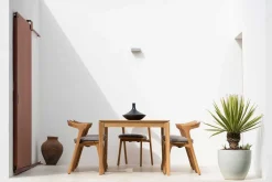 Outdoor Stuhl Bok Teak massiv