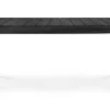 Outdoortisch Bok Teak schwarz 162 cm