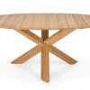 Outdoor Tisch Circle Teakholz rund klein