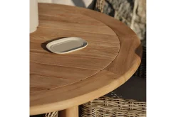 Outdoortisch Lilja Teak natur D 120