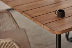 Outdoortisch Nolli Teak natur 175cm