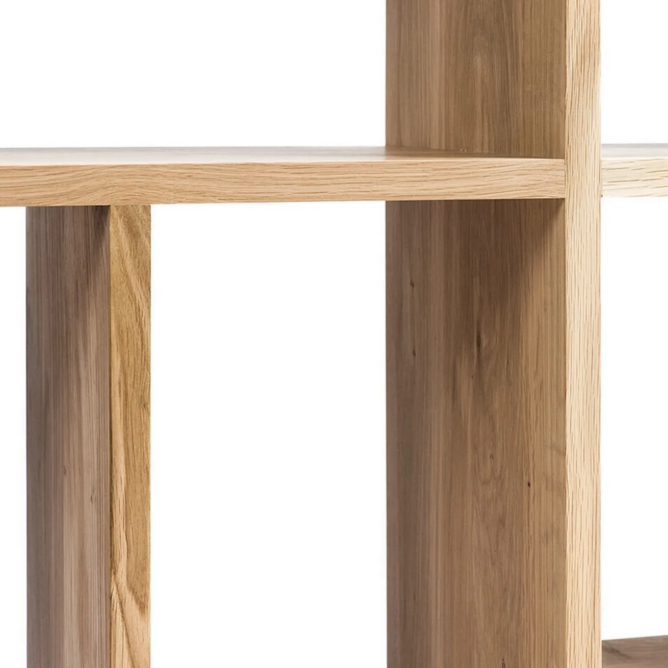 Regal M Eiche massiv H 219 cm