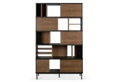 Regal Oscar Teak massiv H 195 cm