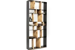 Regal Storm Holz/Metall 100*234*30 cm