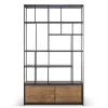 Regal Studio Teak massiv H 205 cm