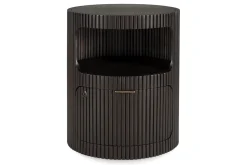 Rollcontainer Boomerang Mahagoni H 55 cm