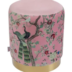 Samthocker Cherry Peacock 32 cm