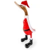 Santa Duck rot H 42 cm