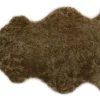 Schaffell kurzwollig hellbraun B 95 cm