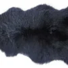 Schaffell Premium dunkelblau 95 cm