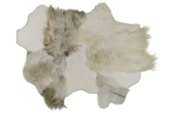 Schaffell Teppich beige