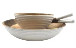 Schale Orange Bird Mangoholz D 38 cm