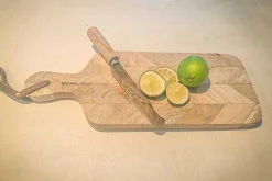 Schneidebrett Holz l 56 cm