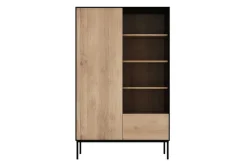 Schrank Blackbird Eiche massiv H 178 cm