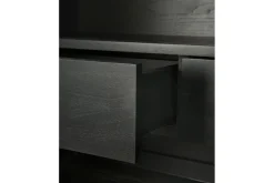 Schrank Graphic Teak massiv H 160 cm