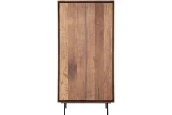 Schrank Metropole Teak Metall 180x90 cm