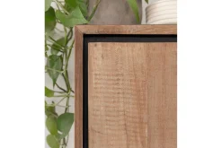 Schrank Metropole Teak Metall 180x90 cm