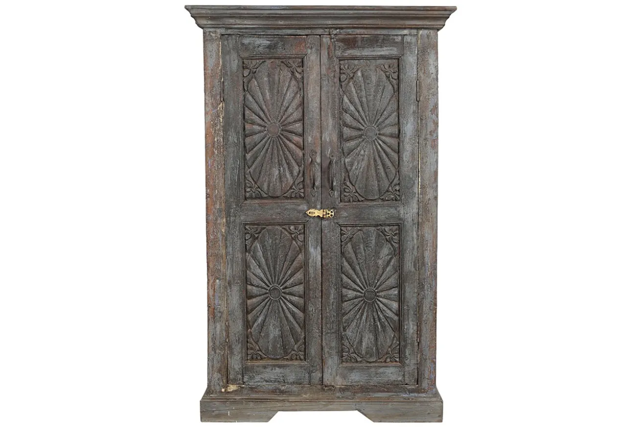 Schrank Vintage anthrazit