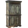 Schrank Vintage grau