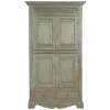 Schrank Vintage grau