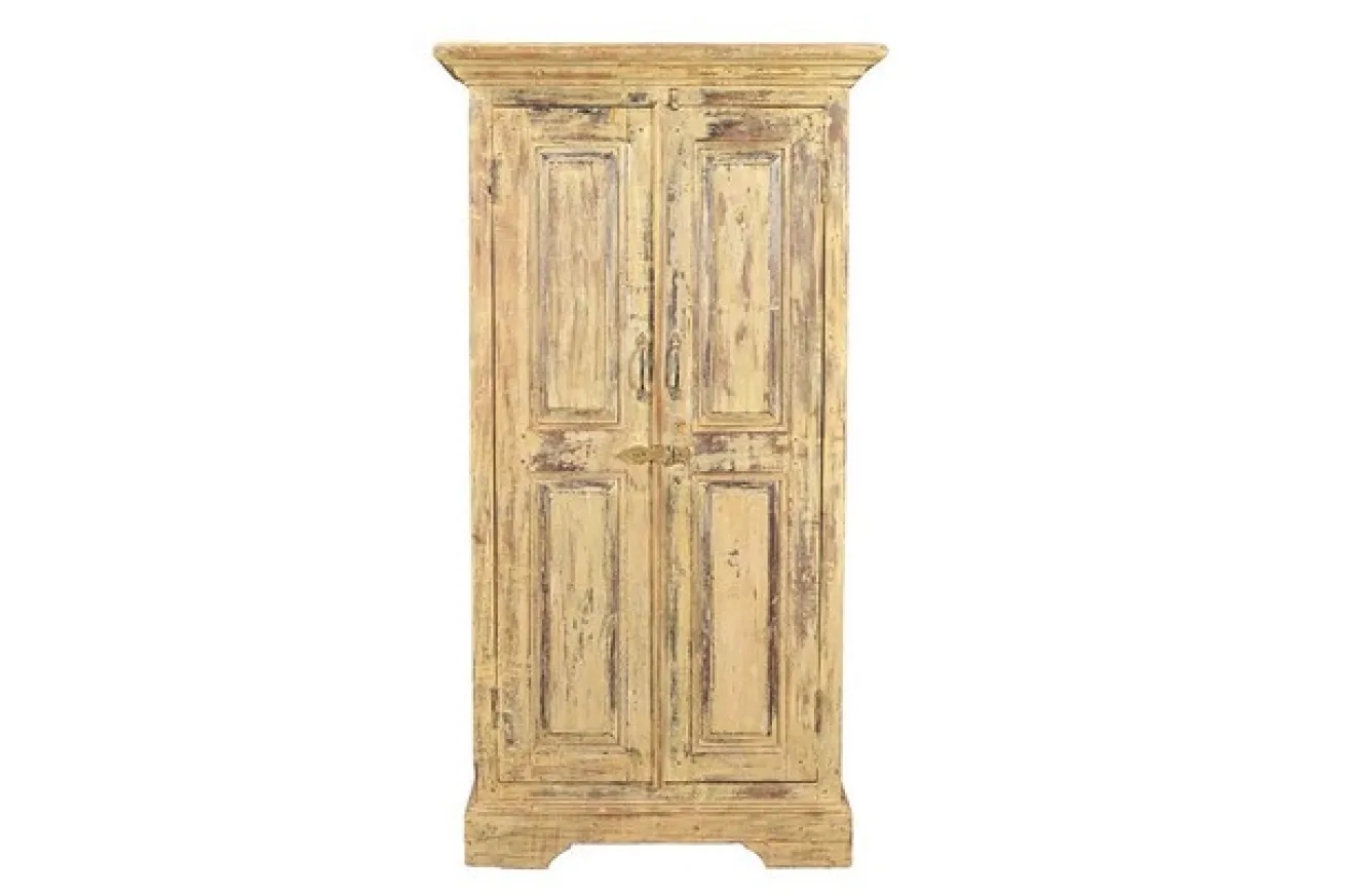 Schrank Vintage natur creme
