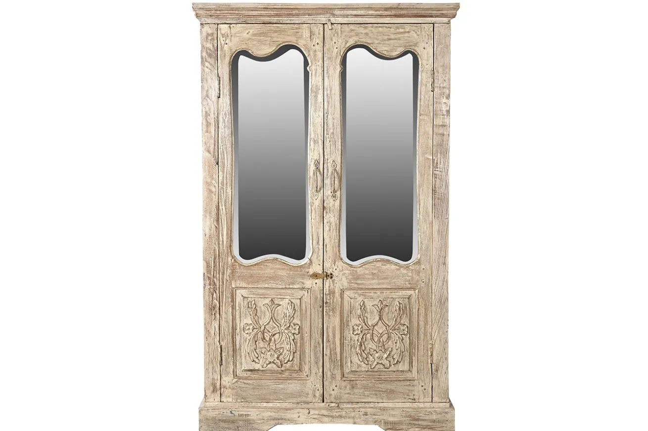 Schrank Vintage whitewashed