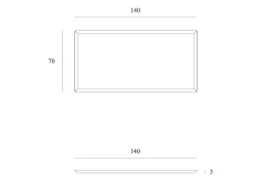 Schreibtisch Bok höhenverstellbar schwarz B 140 cm
