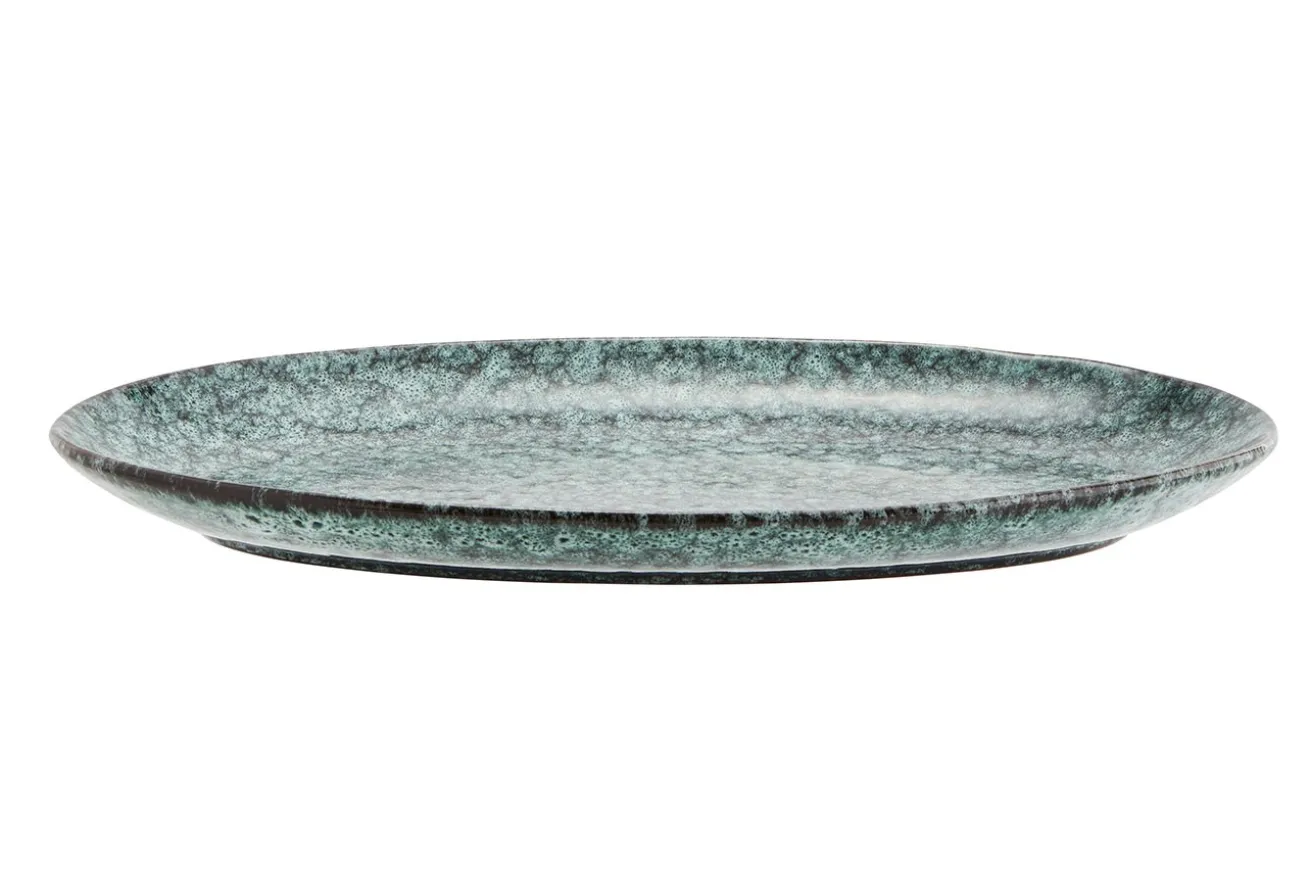 Servierplatte Keramik oval B 42 cm